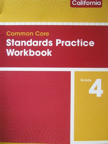 (image for) Envision Math California Common Core 4 Standards Practice (P)