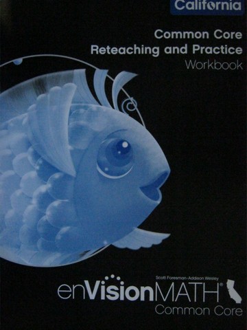 (image for) enVision Math California Common Core K Reteaching & Practice (P)