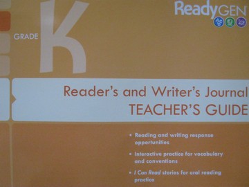 (image for) ReadyGen K Reader's & Writer's Journal TG (TE)(P) by Allyn,