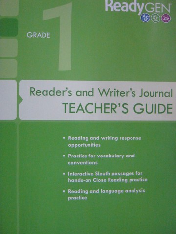 (image for) ReadyGen 1 Reader's & Writer's Journal TG (TE)(P) by Allyn,