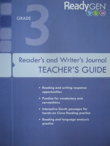 (image for) ReadyGen 3 Reader's & Writer's Journal TG (TE)(P) by Allyn,