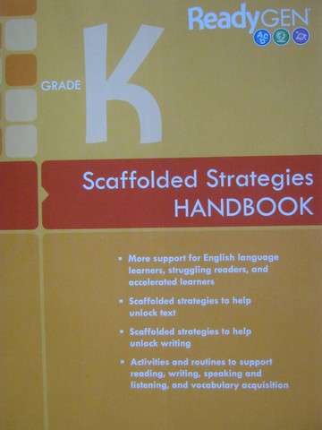 (image for) ReadyGen K Scaffolded Strategies Handbook (P) by Allyn, Hiebert,