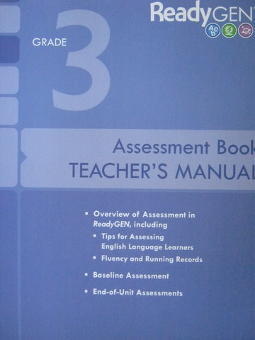 (image for) ReadyGen 3 Assessment Book TM (TE)(P) by Allyn, Hiebert,