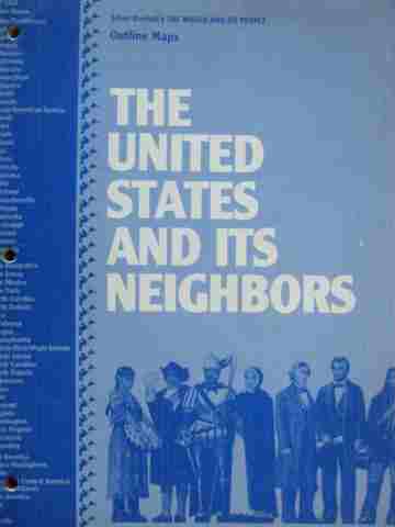 (image for) United States & Its Neighbors Outline Maps (P)
