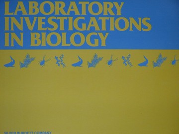 (image for) Laboratory Investigations in Biology (Spiral) by Harris & Green
