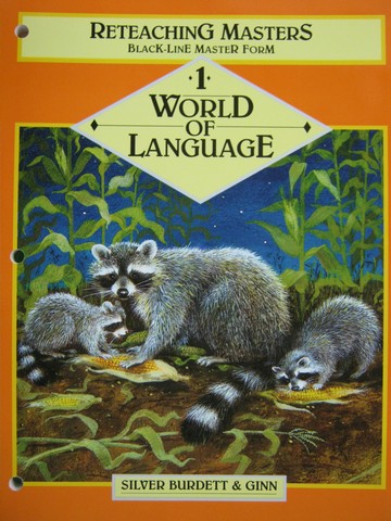 (image for) World of Language 1 Reteaching Masters BLM (P) by Toth,
