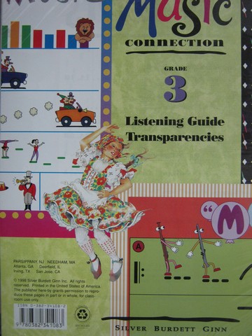 (image for) Music Connection 3 Listening Guide Transparencies (Pk)