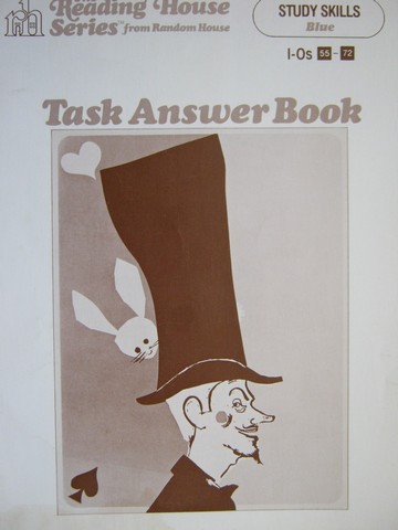 (image for) Reading House Study Skills Blue 55-72 Task Answer Book (P)