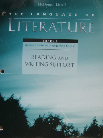 (image for) Language of Literature 6 Acess for Student Acquiring English(PK)