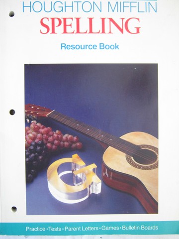 (image for) HM Spelling 7 Resource Book (P)
