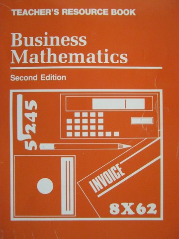 (image for) Business Mathematics 2nd Edition Teacher's Resource Book (TE)(P)
