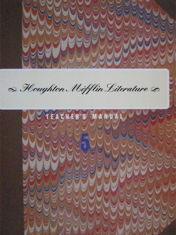 (image for) HM Literature 5 TM (TE)(P) by Jean Greenlaw & John Warren Stewig