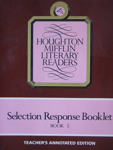 (image for) Literary Readers 5 Selection Response Booklet TAE (TE)(P)