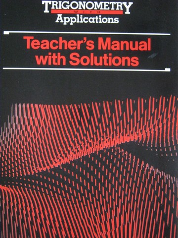 (image for) Trigonometry with Applications TM with Solutions (TE)(P)