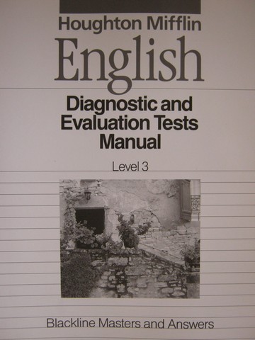 (image for) English 3 Diagnostic & Evaluation Tests Manual (P)