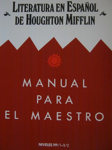 (image for) Literatura en espanol de Houghton Mifflin PP/1-1/2 TE (TE)(P)