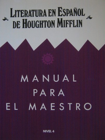 (image for) Literatura en espanol de Houghton Mifflin 4 TE (TE)(P)