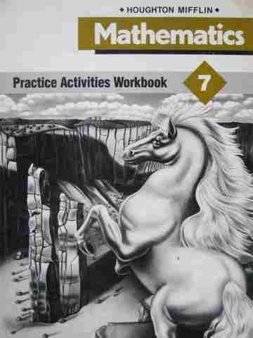 (image for) Houghton Mifflin Mathematics 7 Practice Activities Workbook (P) by Quast, etc.