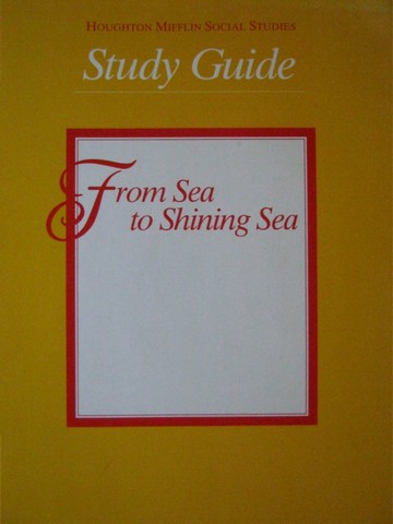 (image for) From Sea to Shining Sea 3 Study Guide (P)