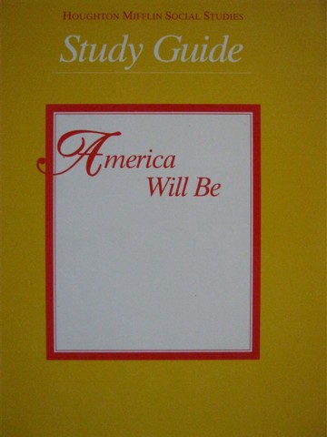(image for) America Will Be 5 Study Guide (P)