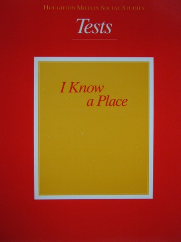 (image for) I Know a Place 1 Tests (P)