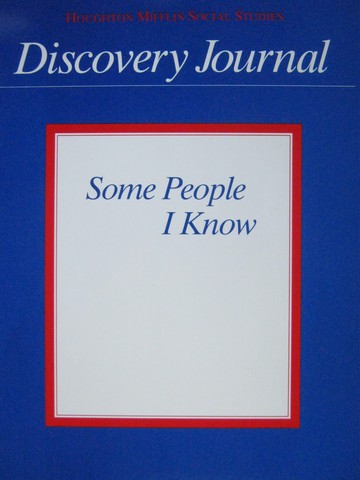 (image for) Some People I Know 2 Discovery Journal (P)