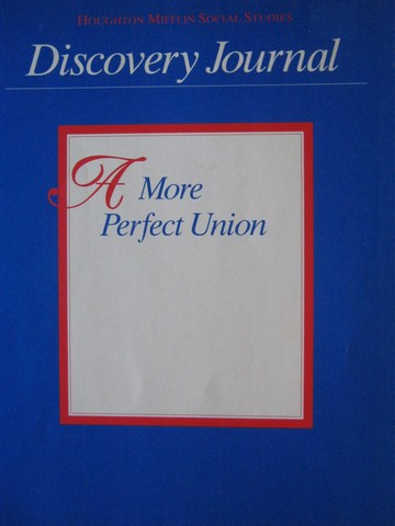 (image for) A More Perfect Union 8 Discovery Journal (P)