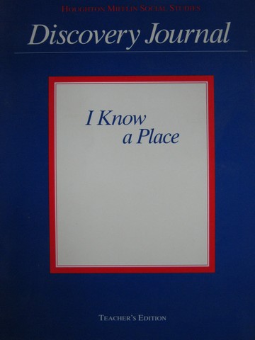 (image for) I Know a Place 1 Discovery Journal TE (TE)(P)