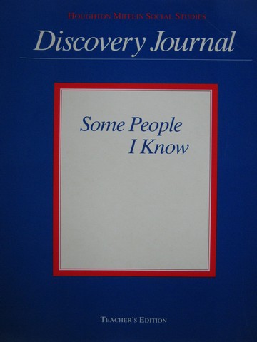 (image for) Some People I Know 2 Discovery Journal TE (TE)(P)