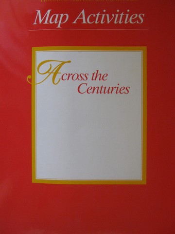 (image for) Across the Centuries 7 Map Activities (P)