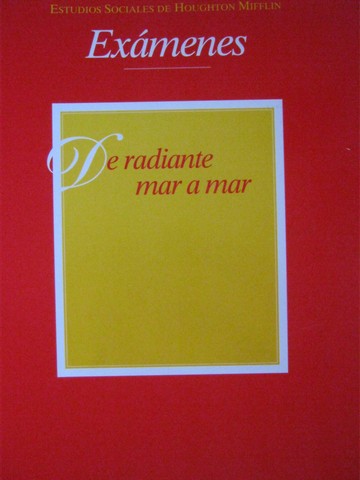 (image for) De Radiante mar a mar Examenes (P)