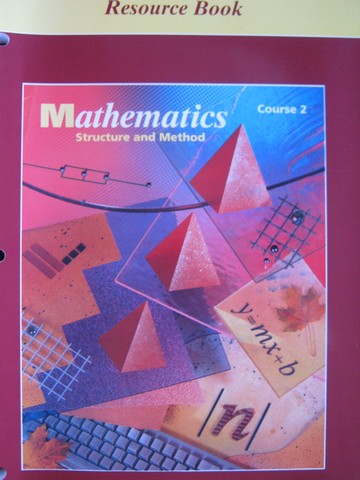 (image for) Mathematics Structure & Method Course 2 Resource Book (P)