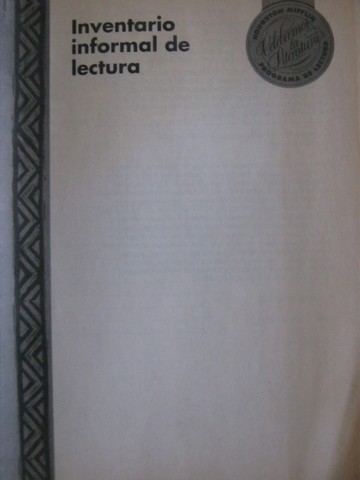 (image for) Celebremos la literatura 1-5 Inventario informal de lectura (P) - Click Image to Close
