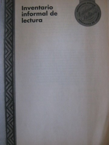 (image for) Celebremos la literatura 1-5 Inventario informal de lectura (P)