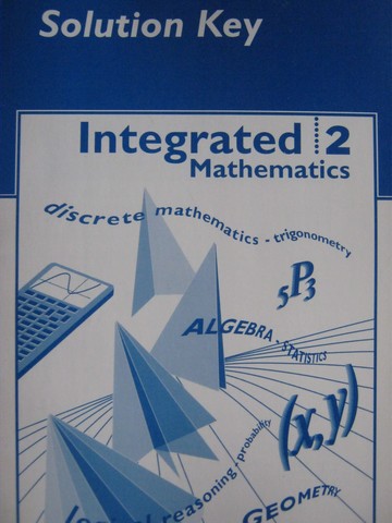 (image for) Integrated Mathematics 2 Solution Key (P)
