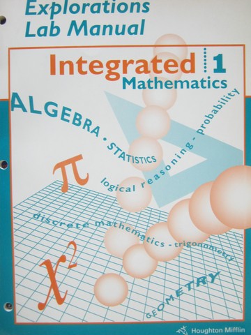 (image for) Integrated Mathematics 1 Explorations Lab Manual (P)