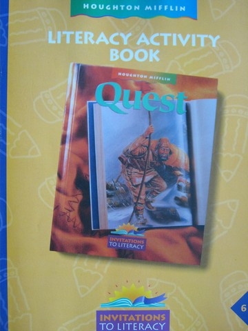 (image for) Invitations to Literacy 6 Literacy Activity Book (P) by Cooper,