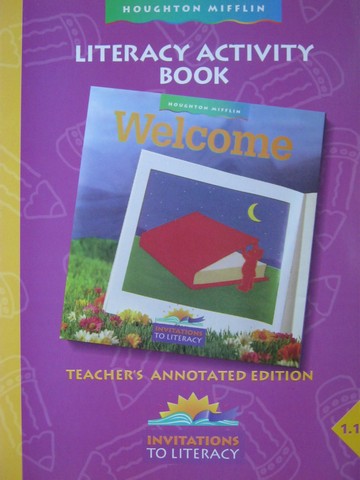 (image for) Invitations to Literacy 1.1 Literacy Activity Book TAE (TE)(P)
