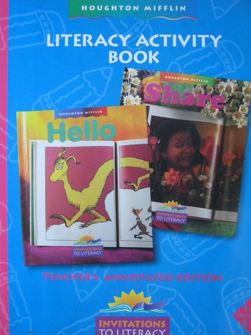 (image for) Invitations to Literacy 1.2-1.3 Literacy Activity Book (TE)(P)
