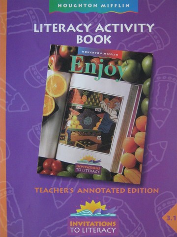 (image for) Invitations to Litercy 3.1 Literacy Activity Book TAE (TE)(P)