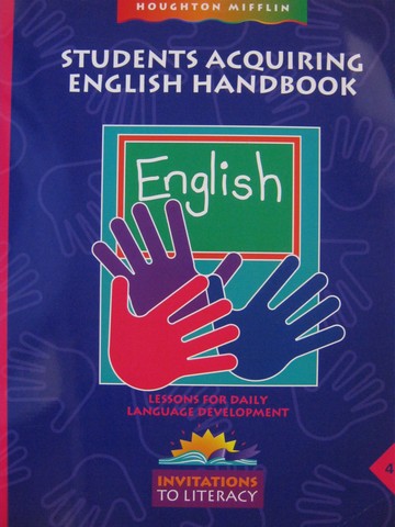 (image for) Invitations to Literacy 4 Students Acquiring English Handbook (P