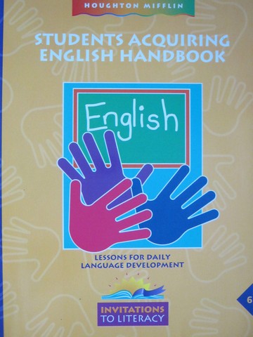 (image for) Invitations to Literacy 6 Students Acquiring English Handbook (P
