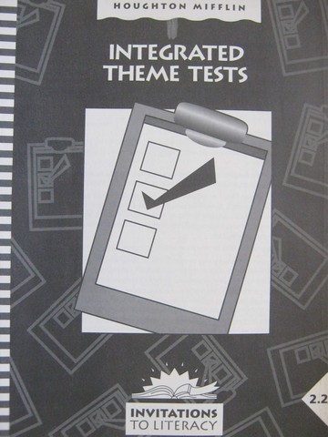(image for) Invitations to Literacy 2.2 Integrated Theme Tests (P)
