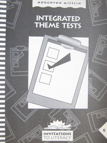 (image for) Invitations to Literacy 6 Integrated Theme Tests (P)