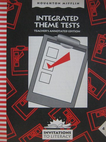 (image for) Invitations to Literacy 4 Integrated Theme Tests TAE (TE)(P)