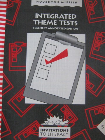 (image for) Invitations to Literacy 5 Integrated Theme Tests TAE (TE)(P)