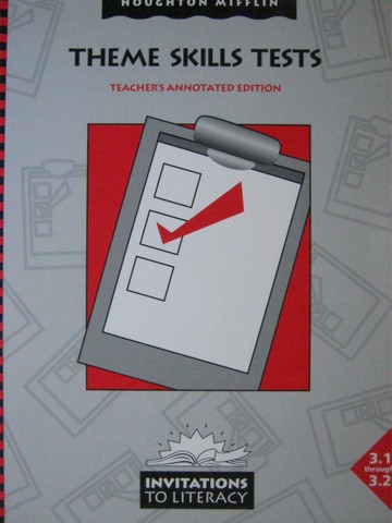 (image for) Invitations to Literacy 3 Theme Skills Test TAE (TE)(P)