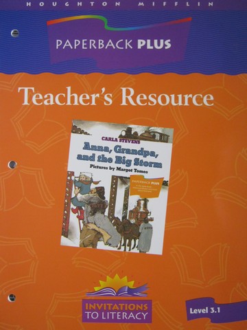 (image for) Paperback Plus Anna Grandpa & the Big Storm TR (TE)(P)