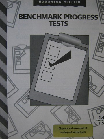 (image for) Invitations to Literacy 1.4-1.5 Benchmark Progress Tests (P)