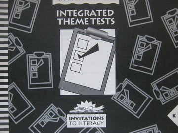 (image for) Invitations to Literacy K Integrated Theme Tests (P)